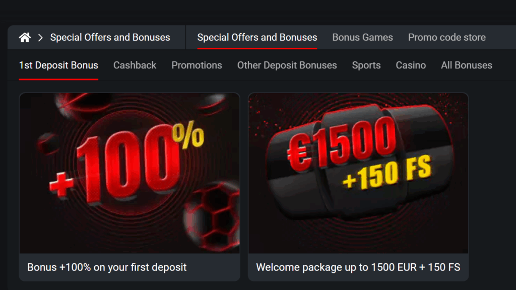 Welcome Bonus 888starz